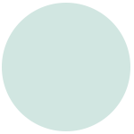 teal color circle